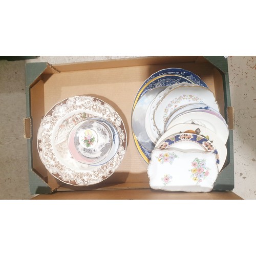 91 - Three boxes of glass and ceramics. No shipping. Arrange collection or your own packer and shipper, p... 