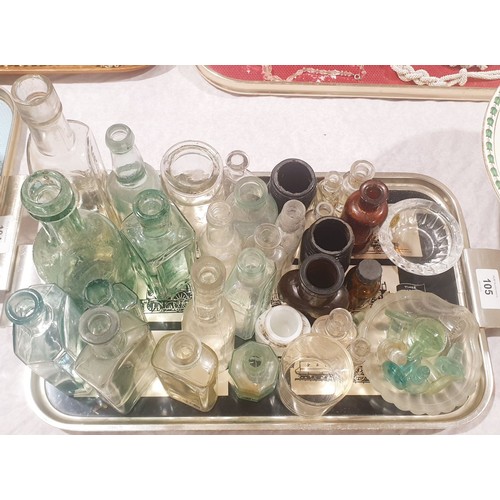 105 - A selection of vintage bottles. No shipping. Arrange collection or your own packer and shipper, plea... 