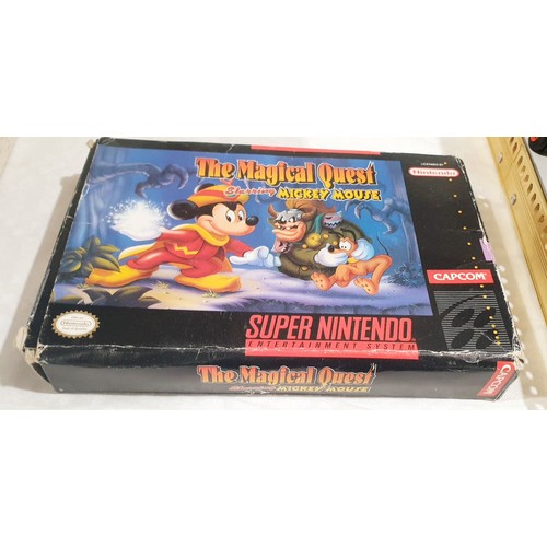 247 - A box Nintendo, Super Nintendo Game 