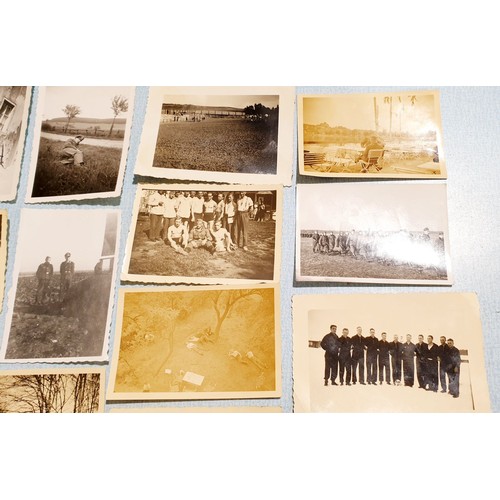 81 - A selection of World War II German military photographs. UK shipping £14.