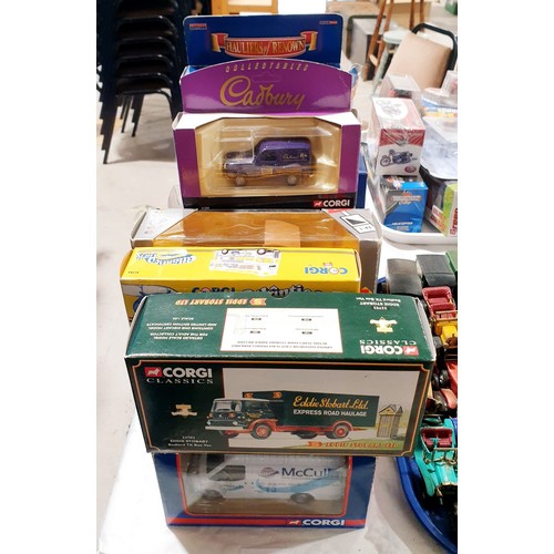 242 - A selection of boxed Corgi vehicles. UK shipping £14.