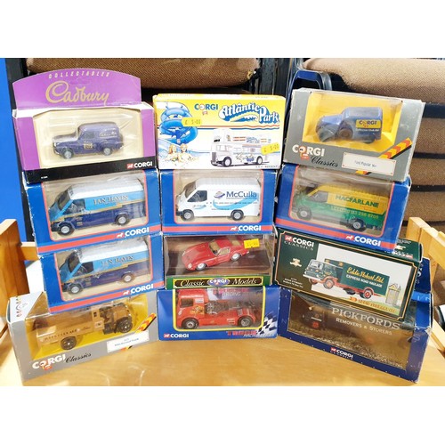 242 - A selection of boxed Corgi vehicles. UK shipping £14.