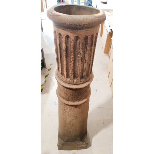 299 - A chimney pot, A/F, height 53.5