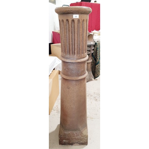 299 - A chimney pot, A/F, height 53.5