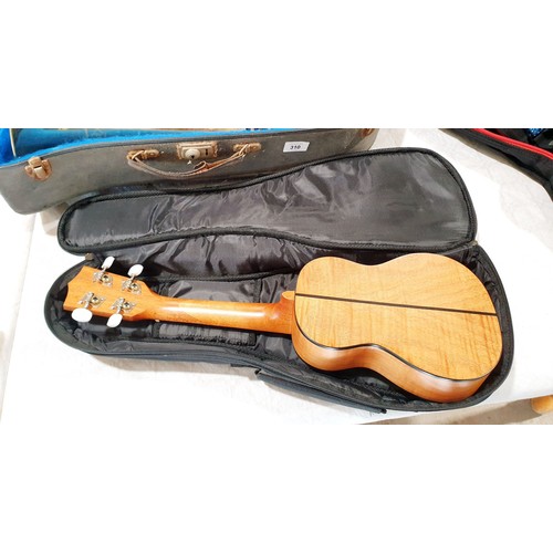 311 - A Kala soprano ukulele KA-SEM. No shipping. Arrange collection or your own packer and shipper, pleas... 