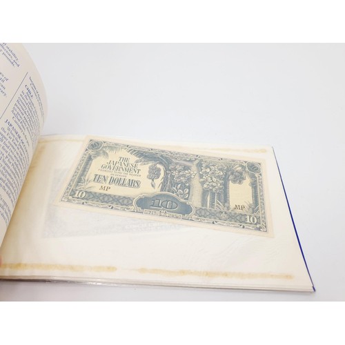 212 - Ten folders of The Rothman's Cambridge Collection of Rare Bank Notes. UK shipping £14.