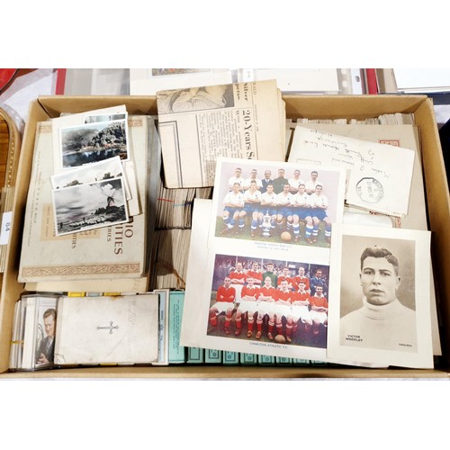 83 - A selection of cigarette cards. UK shipping £14.