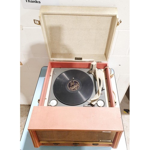 236 - A vintage Dansette Conquest record player. No shipping. Arrange collection or your own packer and sh... 