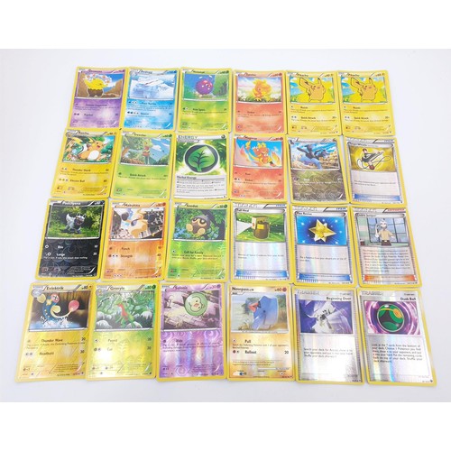 275 - A box of Pokemon cards, mainly Holos and Reverse Holos in top load sleeves. UK shipping £14.