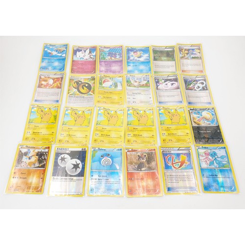 275 - A box of Pokemon cards, mainly Holos and Reverse Holos in top load sleeves. UK shipping £14.