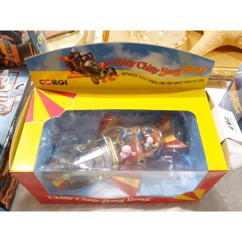 287 - A boxed Corgi Chitty Chitty Bang Bang. UK shipping £14.