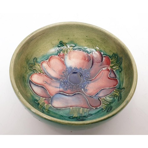 338 - A Moorcroft footed dish, diameter 3