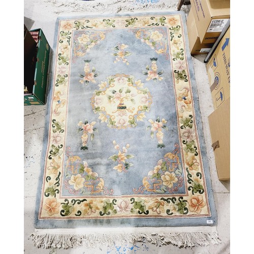 368 - A Chinese woollen rug, 80