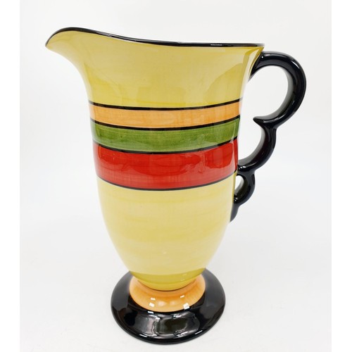 59 - A Lorna Bailey limited edition jug numbered 2 of 2 signed to the base, height 8