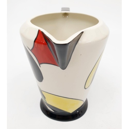 72 - A Lorna Bailey jug signed to the base, height 4.75