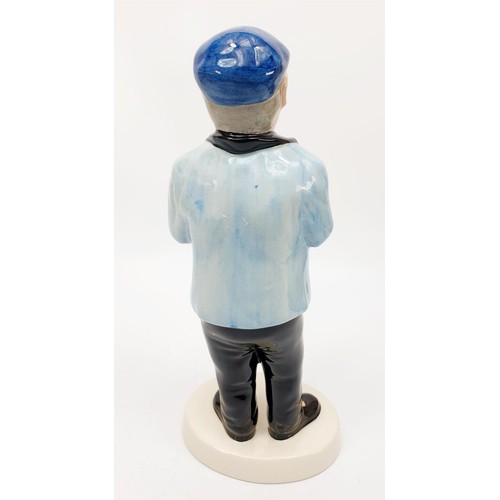 73 - A Lorna Bailey colourway prototype figure of Fred Dibnah signed to the base, height 10.25