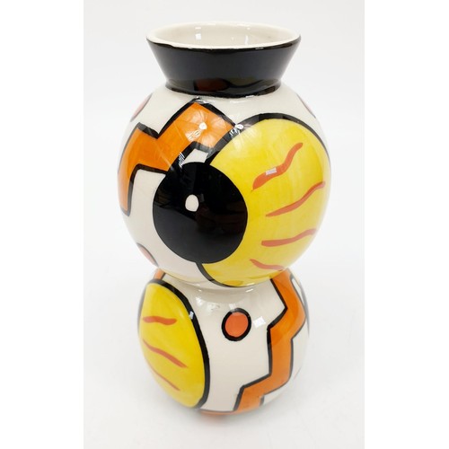 74 - A Lorna Bailey prototype vase, height 5