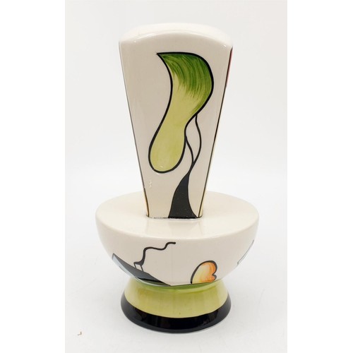 75 - A Lorna Bailey limited edition vase, numbered 1 of 3 and signed to the base, height 6.5