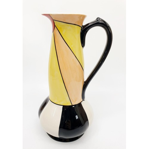 76 - A limited edition Lorna Bailey jug, numbered 2 of 2 and signed to the base, height 9.25