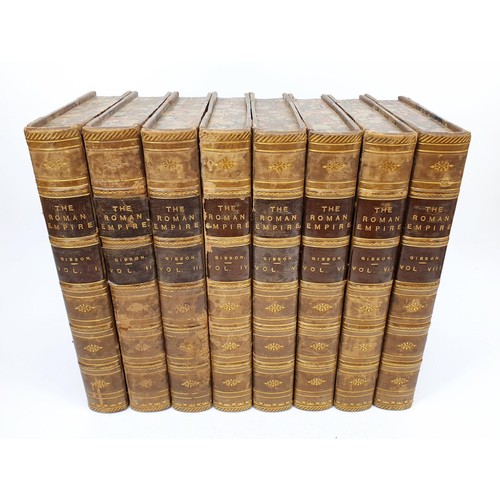 99 - Gibbon, Edward, The History of the Decline and Fall of the Roman Empire, eight volumes, John Murray,... 