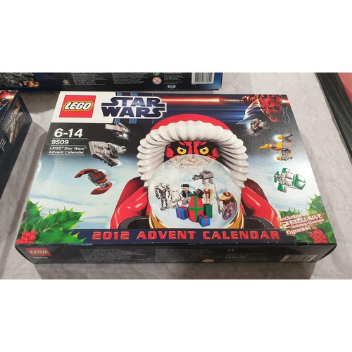 185 - A sealed Lego Star Wars 2012 Advent Calendar 9509. UK shipping £14.