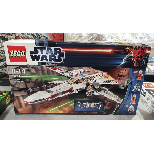 188 - A sealed Lego Star Wars X-wing Star Fighter 9493. UK shipping £14.