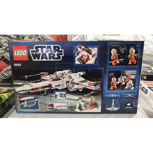 188 - A sealed Lego Star Wars X-wing Star Fighter 9493. UK shipping £14.