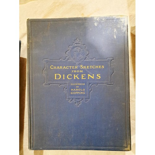 93 - Dickens, Charles, The Life and Adventures of Nicholas Nickleby, Chapman & Hall, 1839 together with C... 