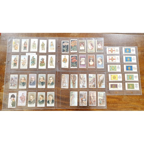 115 - A selection of cigarette cards. UK shipping £14.