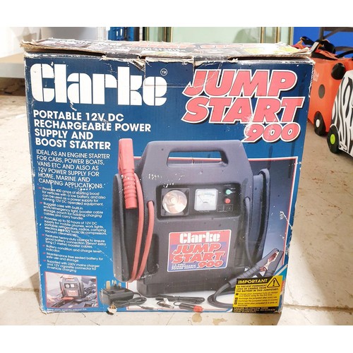 174 - A Clarke Jump Start 900. No shipping. Arrange collection or your own packer and shipper, please. Ele... 