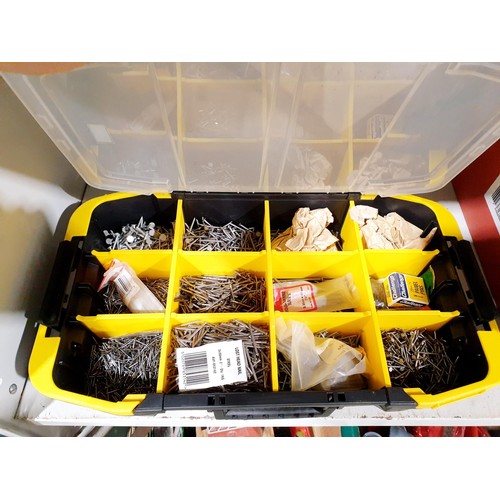 177 - Two Stanley parts organiser boxes. No shipping. Arrange collection or your own packer and shipper, p... 