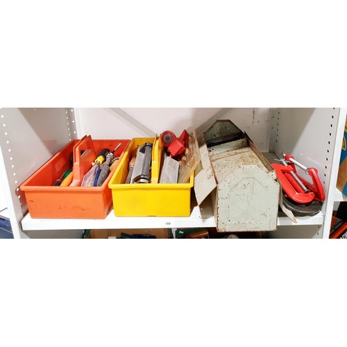 189 - Three tool boxes and contents. No shipping. Arrange collection or your own packer and shipper, pleas... 