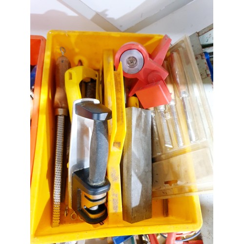 189 - Three tool boxes and contents. No shipping. Arrange collection or your own packer and shipper, pleas... 