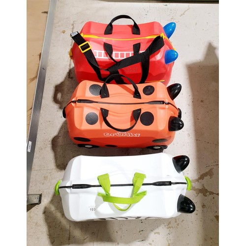 193 - Three Trunki suitcases. No shipping. Arrange collection or your own packer and shipper, please. Elec... 