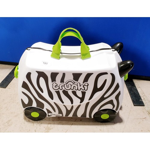 193 - Three Trunki suitcases. No shipping. Arrange collection or your own packer and shipper, please. Elec... 