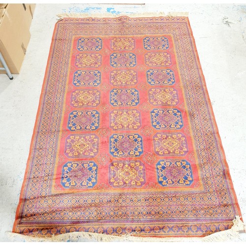 294 - A Chinese style rug 82.5