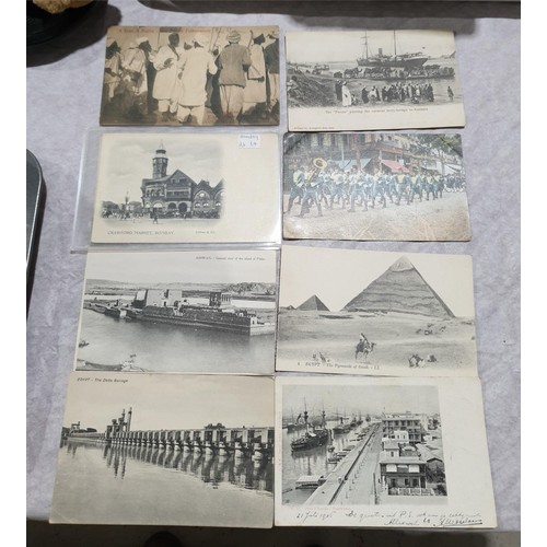 66 - A selection of postcards. UK shipping £14.