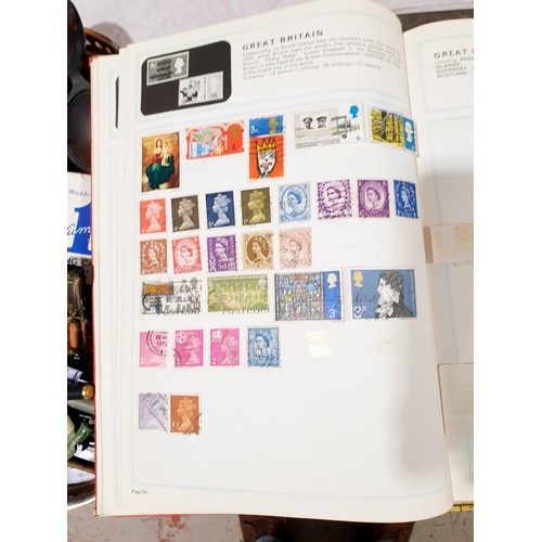 83 - Stamp albums. UK shipping £14.