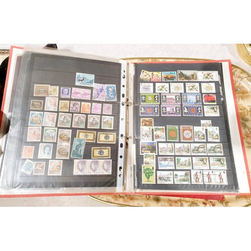 83 - Stamp albums. UK shipping £14.