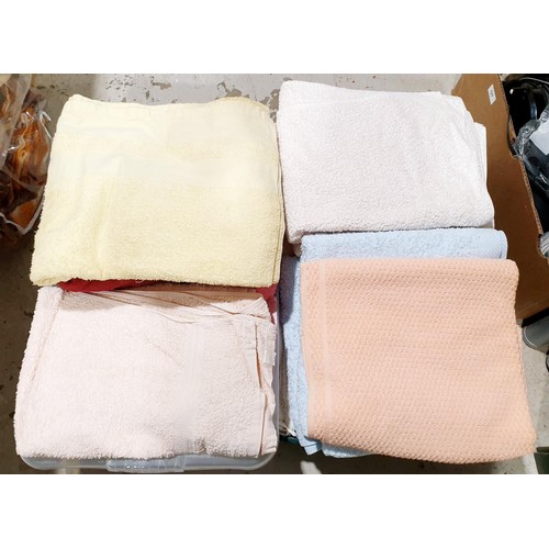 103 - Two boxes of towels. No shipping. Arrange collection or your own packer and shipper, please. Electri... 