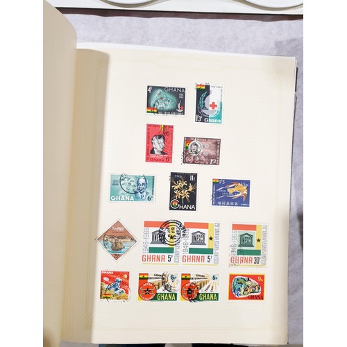 117 - Two stamp albums. UK shipping £14.