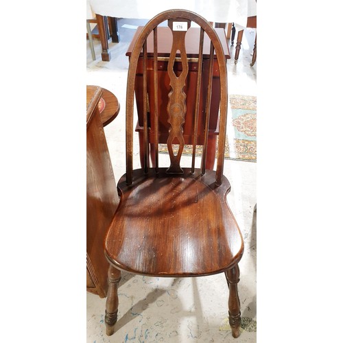 178 - A Thomas Glenister kitchen chair. No shipping. Arrange collection or your own packer and shipper, pl... 