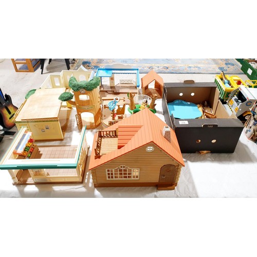 216 - A selection of Sylvannian Families buildings. No shipping. Arrange collection or your own packer and... 