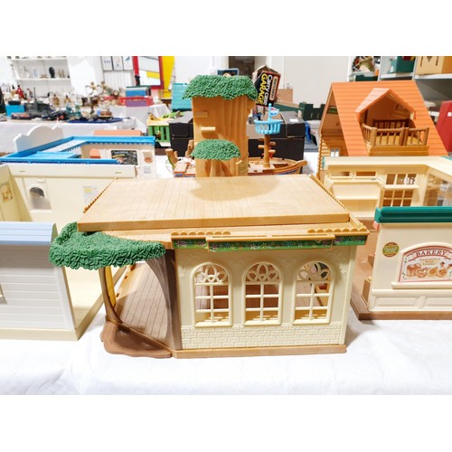 216 - A selection of Sylvannian Families buildings. No shipping. Arrange collection or your own packer and... 