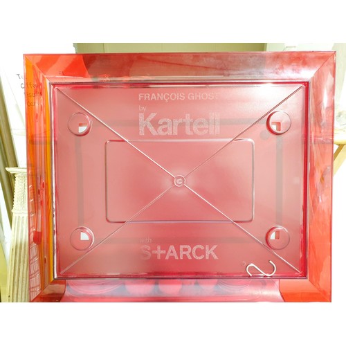 229 - A Francois Ghost wall mirror by Kartell with Stark, 31