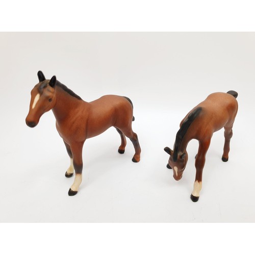 253 - A Royal Doulton model of a shire horse, height 8