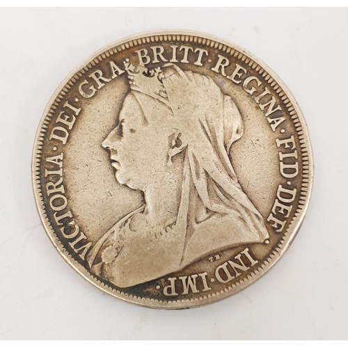 49 - An 1896 crown. UK shipping £14.