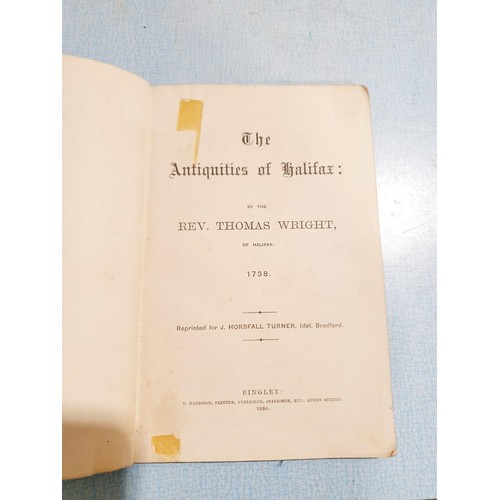 59 - The Story of the Town that Bred Us (Halifax), compiled by J. J. Mulroy, Halifax, 1947 together with ... 