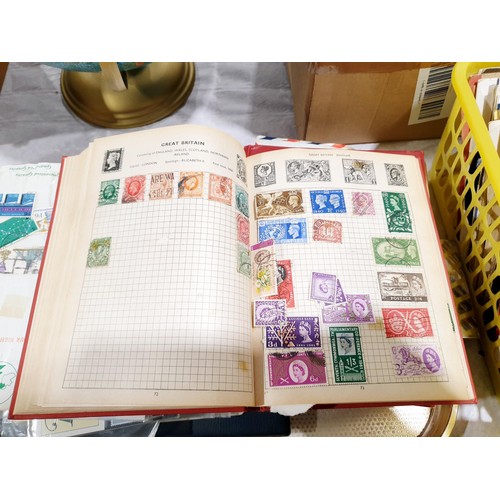 88 - A selection of stamps and first day covers. UK shipping £14.