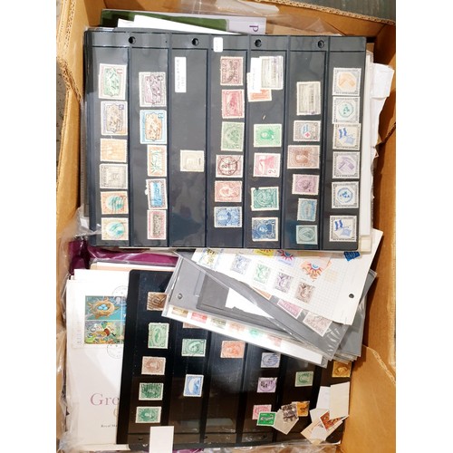 153 - Stamps and first day covers. UK shipping £14.